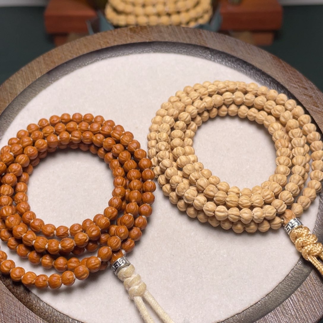 柏香籽/百香籽吊坠莲花金豆