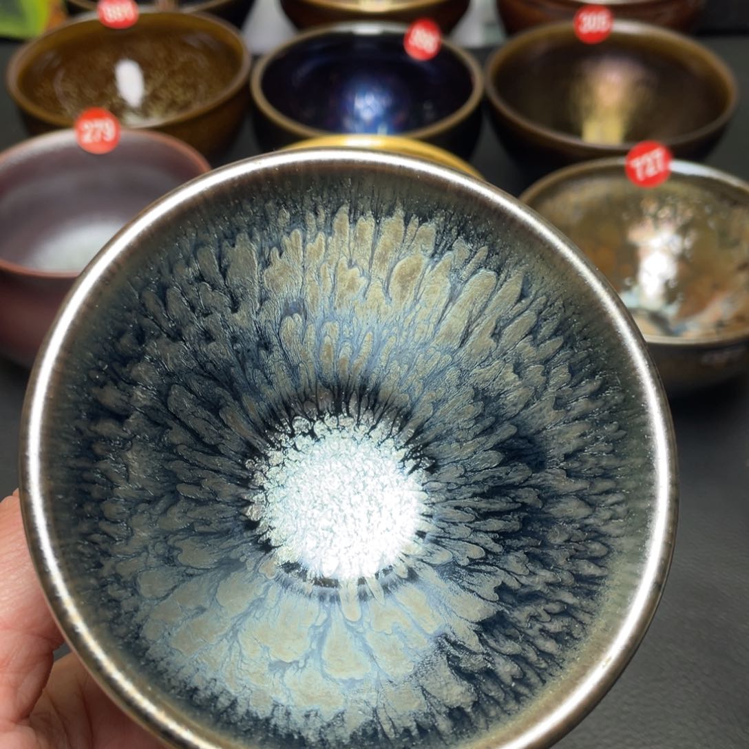 茶盏橘****子875建窑建盏茶盏