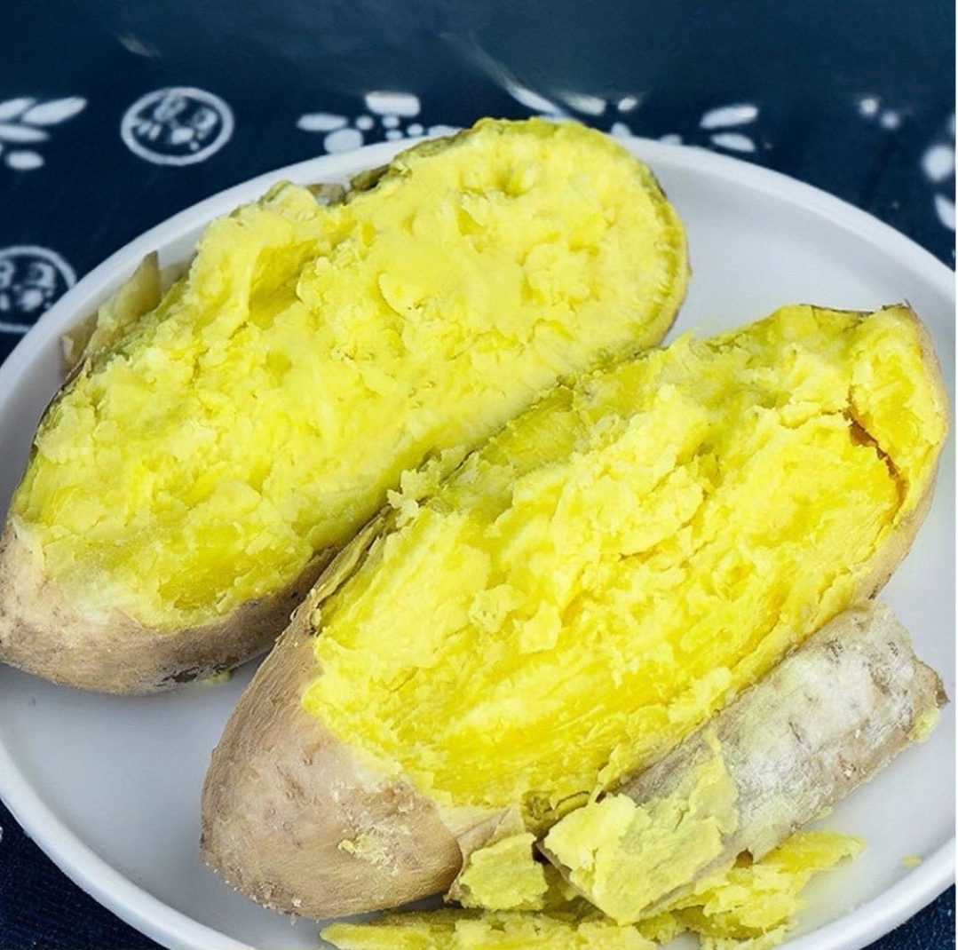 潮汕老式鸡蛋种番薯人参薯白皮黄心 西瓜红番薯广东顺丰/京东包邮