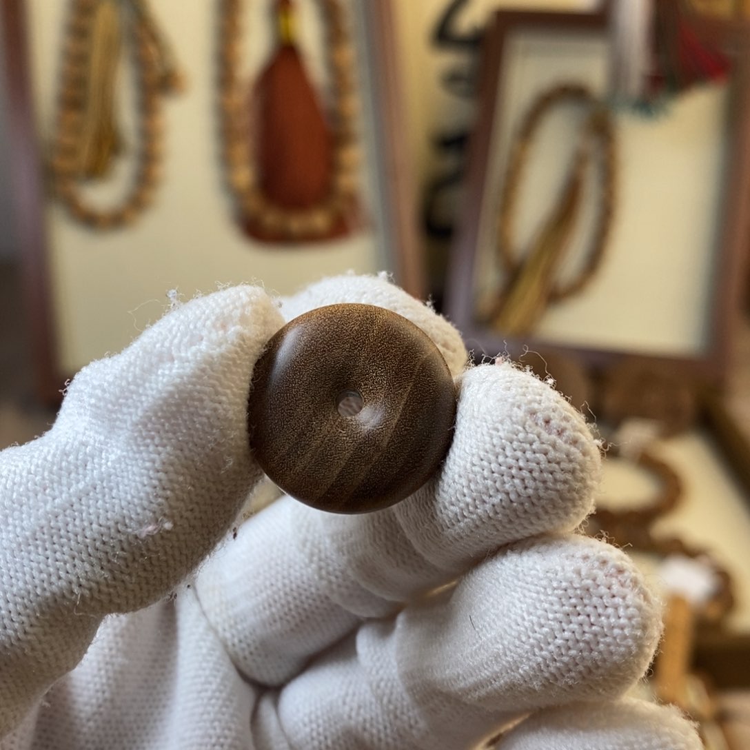 檀香木其他印度迈索尔老山檀福利平安扣2.0