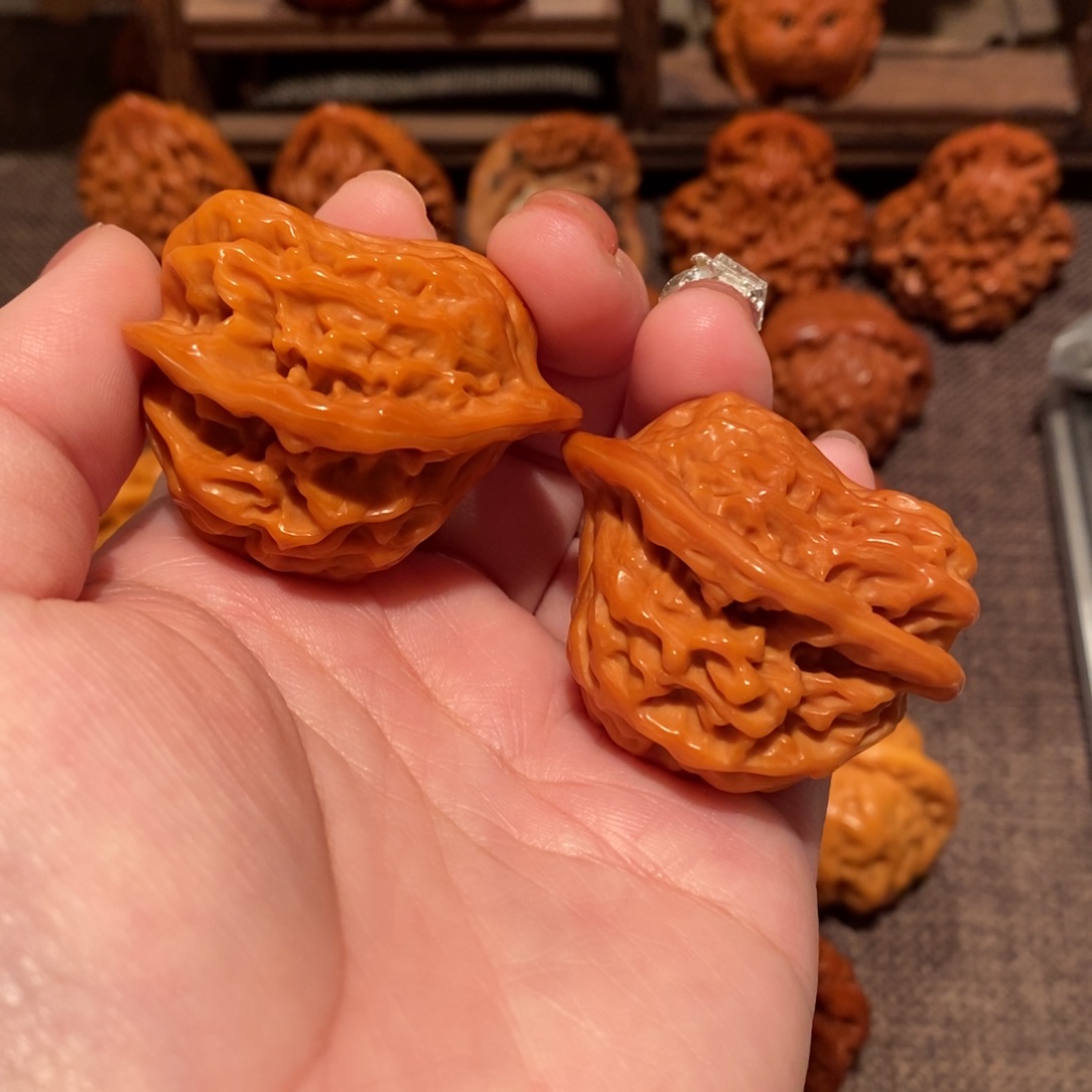 文玩核桃吊坠507小鸟