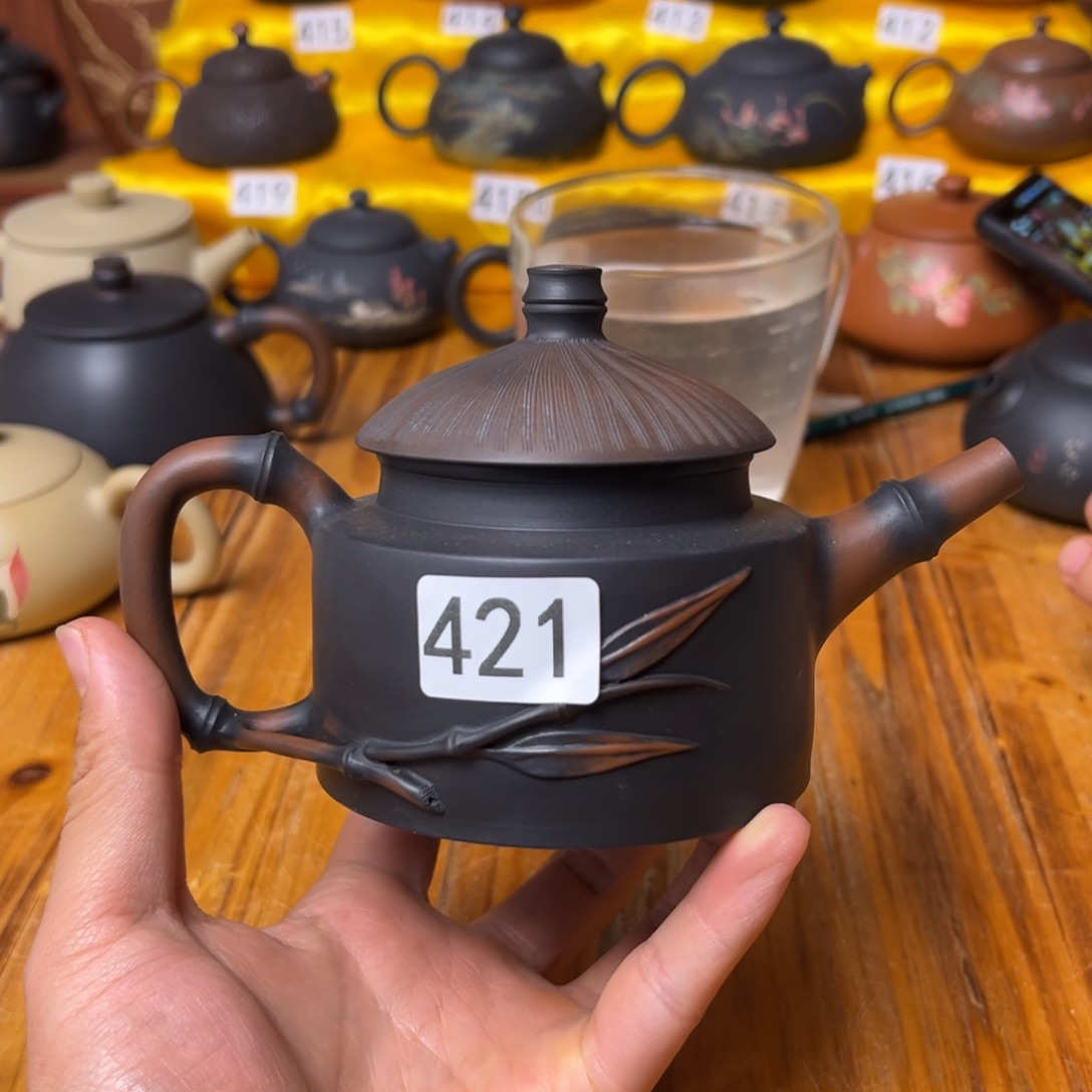 瑕疵竹节德中壶特价