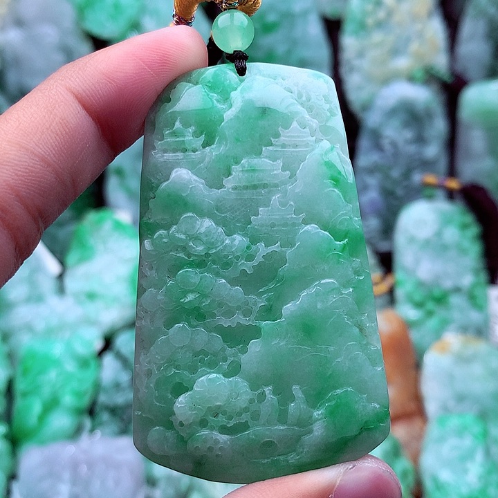 翡翠吊坠(不含链)未镶嵌