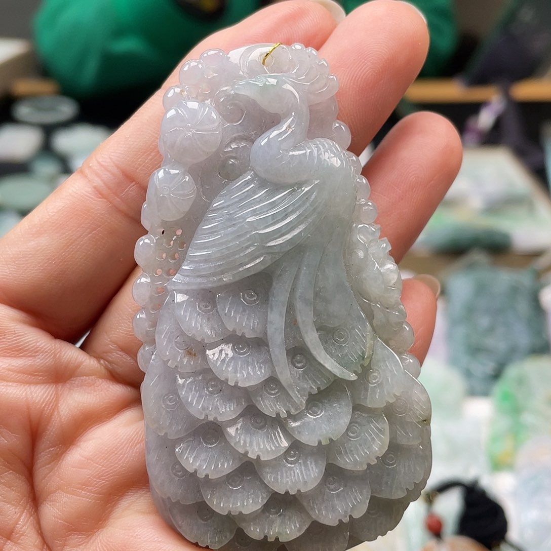 翡翠吊坠(不含链)未镶嵌