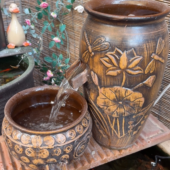 粗陶口径19/39，20/16进水口2.5厘米