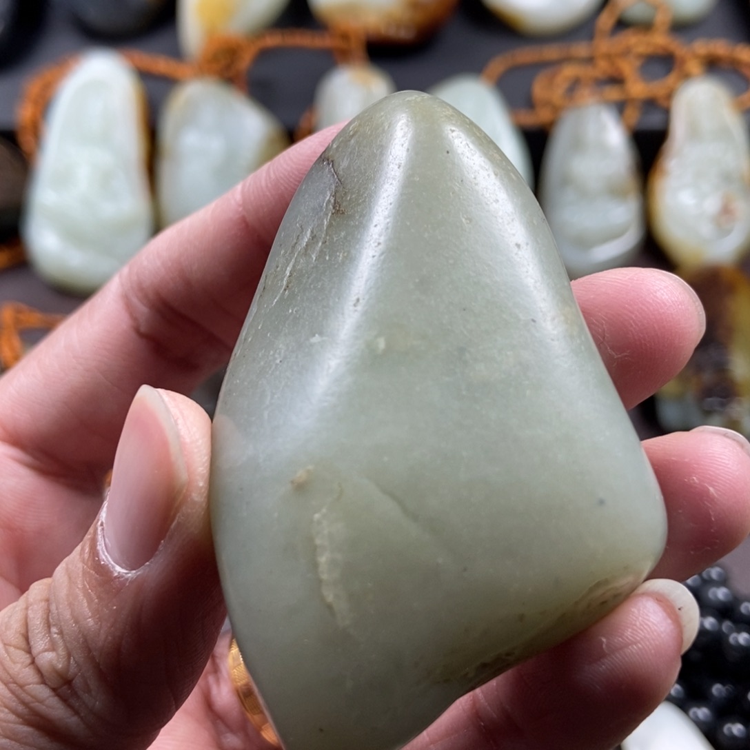 和田玉把件未镶嵌