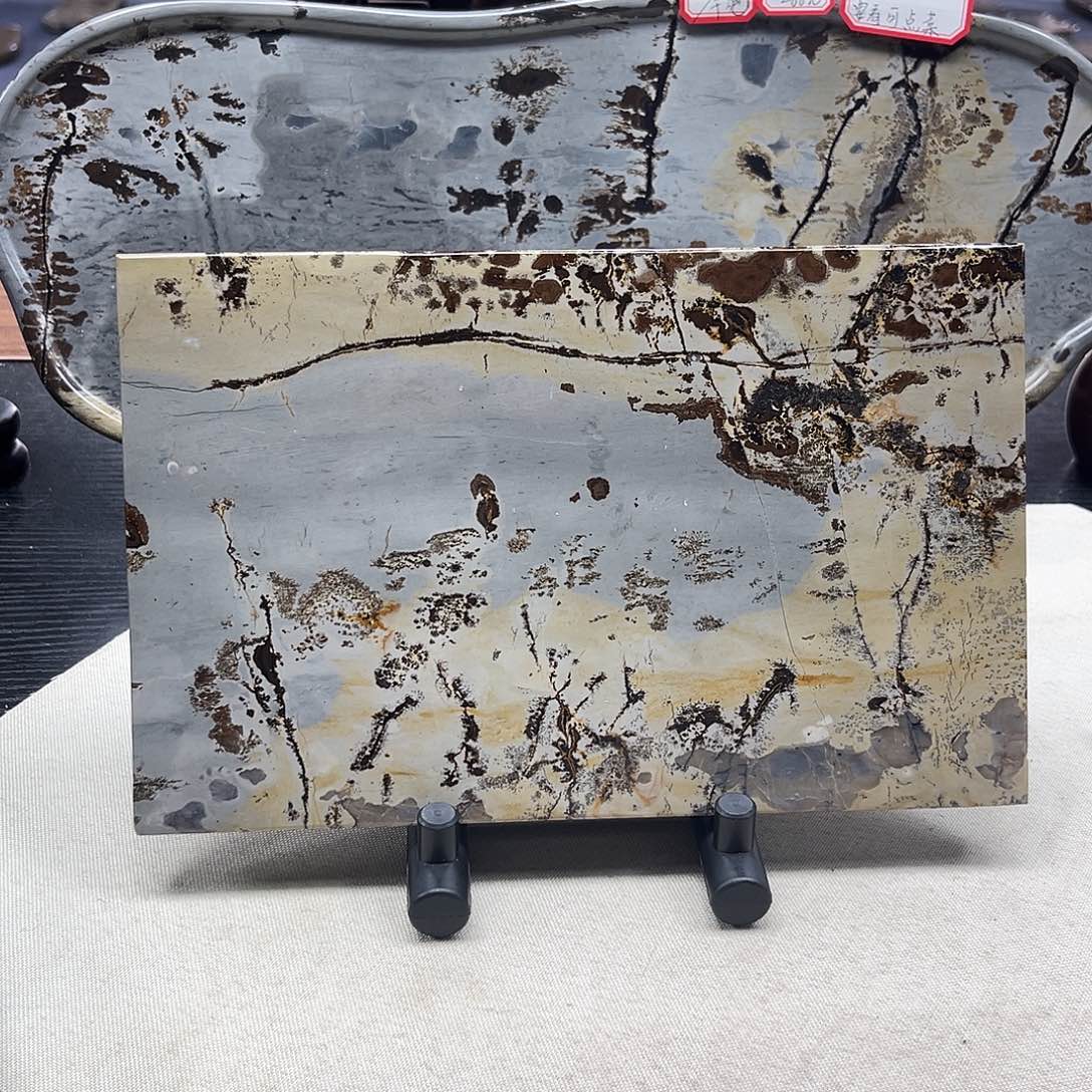 石材广西天然国画石