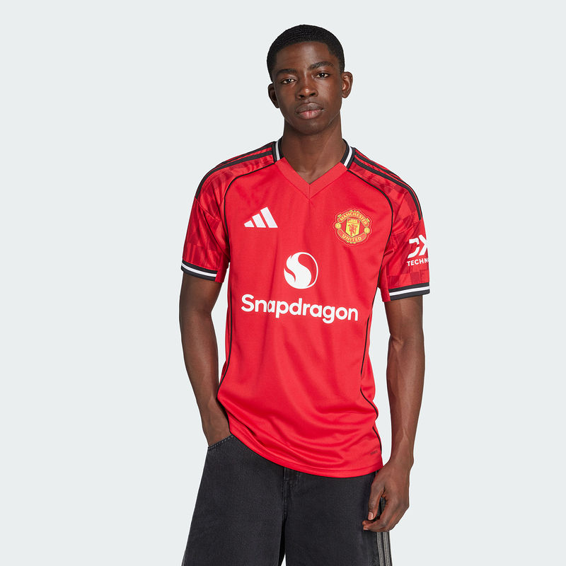 阿迪达斯 （adidas）男子曼联球迷版主场足球短袖球衣球衣JI7428