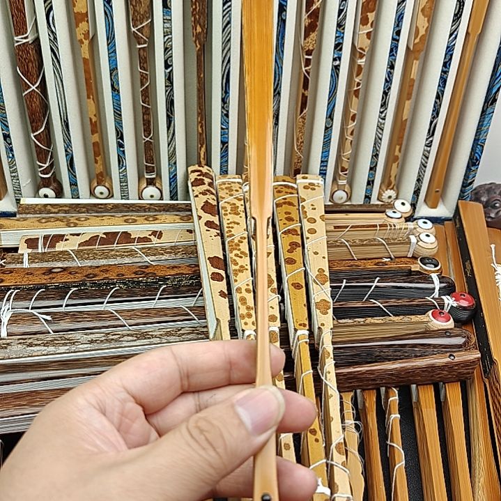 克****竹子文玩折扇三合龙鳞