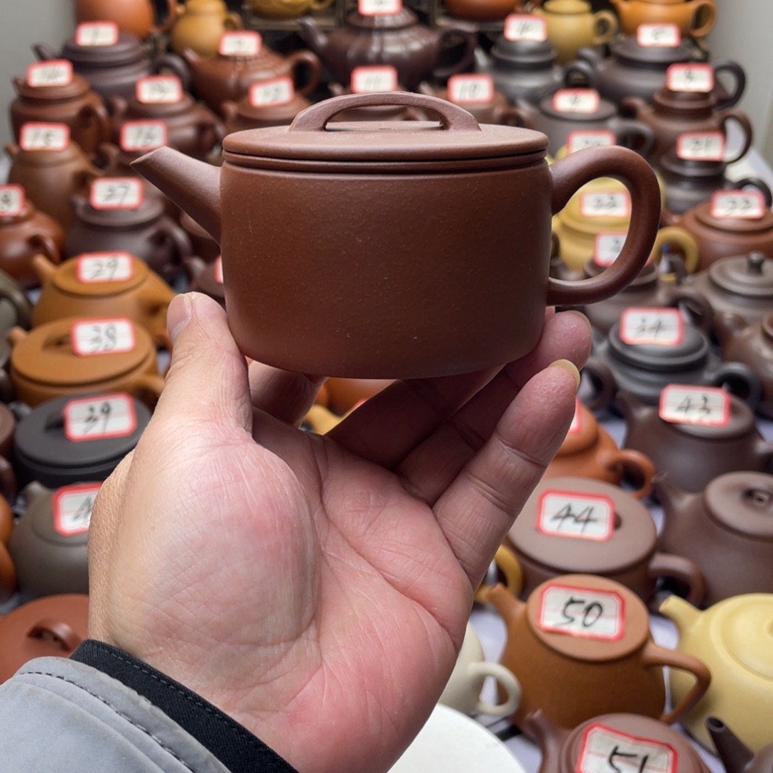 茶壶紫砂微瑕半手工