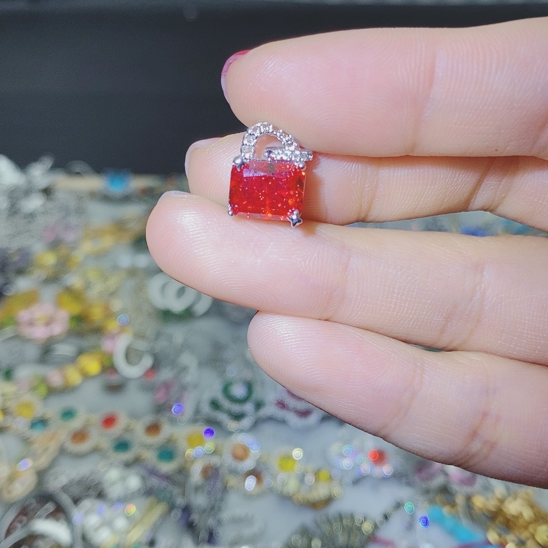 【闪购商品】托帕石耳饰银S925镶嵌