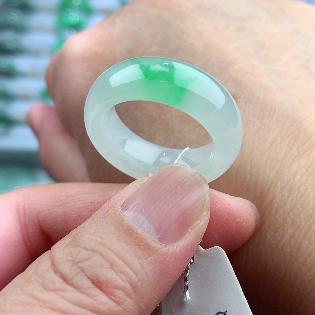 未镶嵌戒指翡翠18号