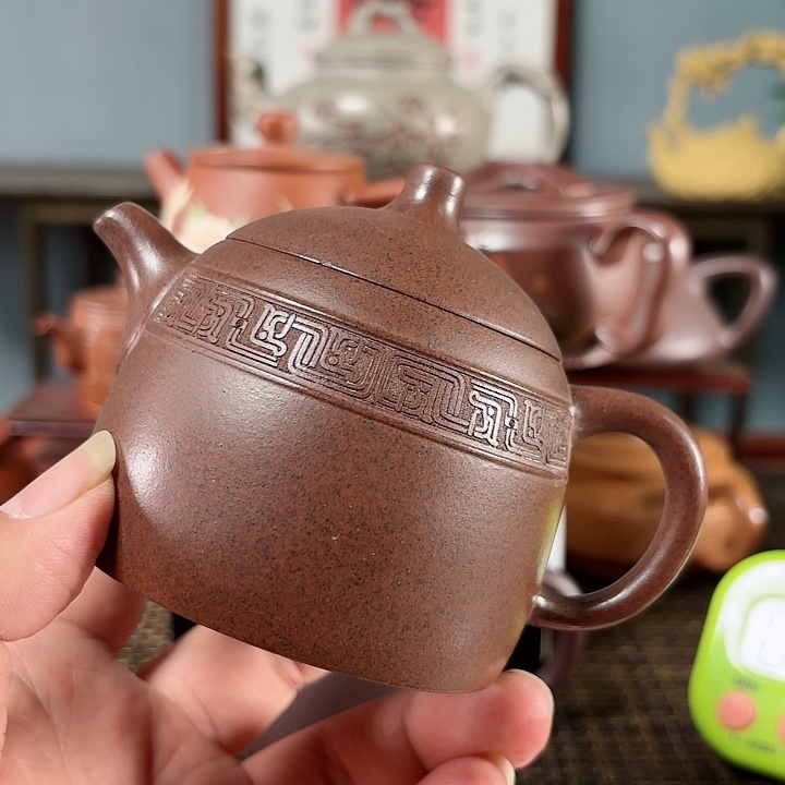 紫砂茶壶旭**升宜兴原矿手工紫砂壶