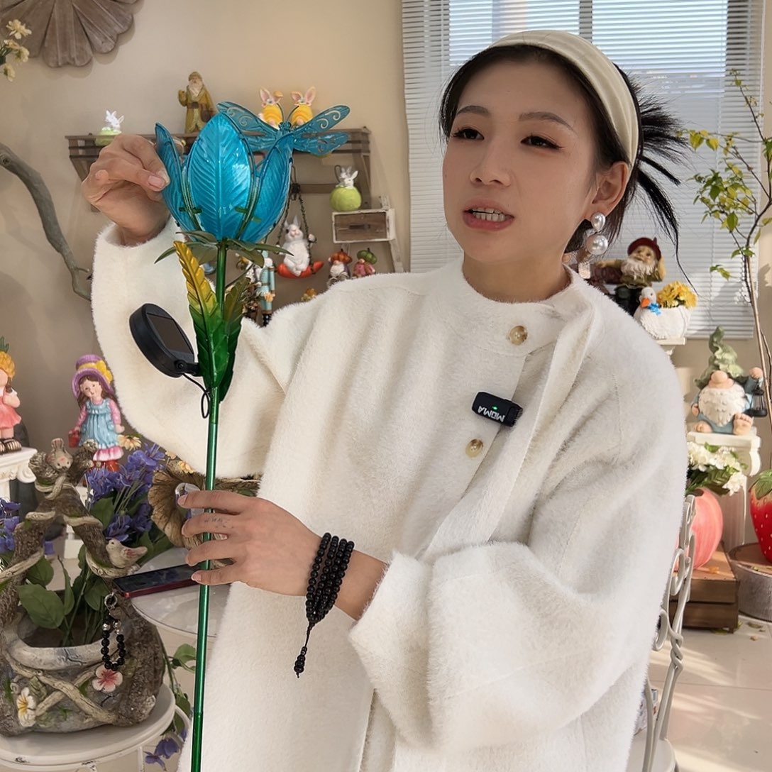 花园摆件红红火火