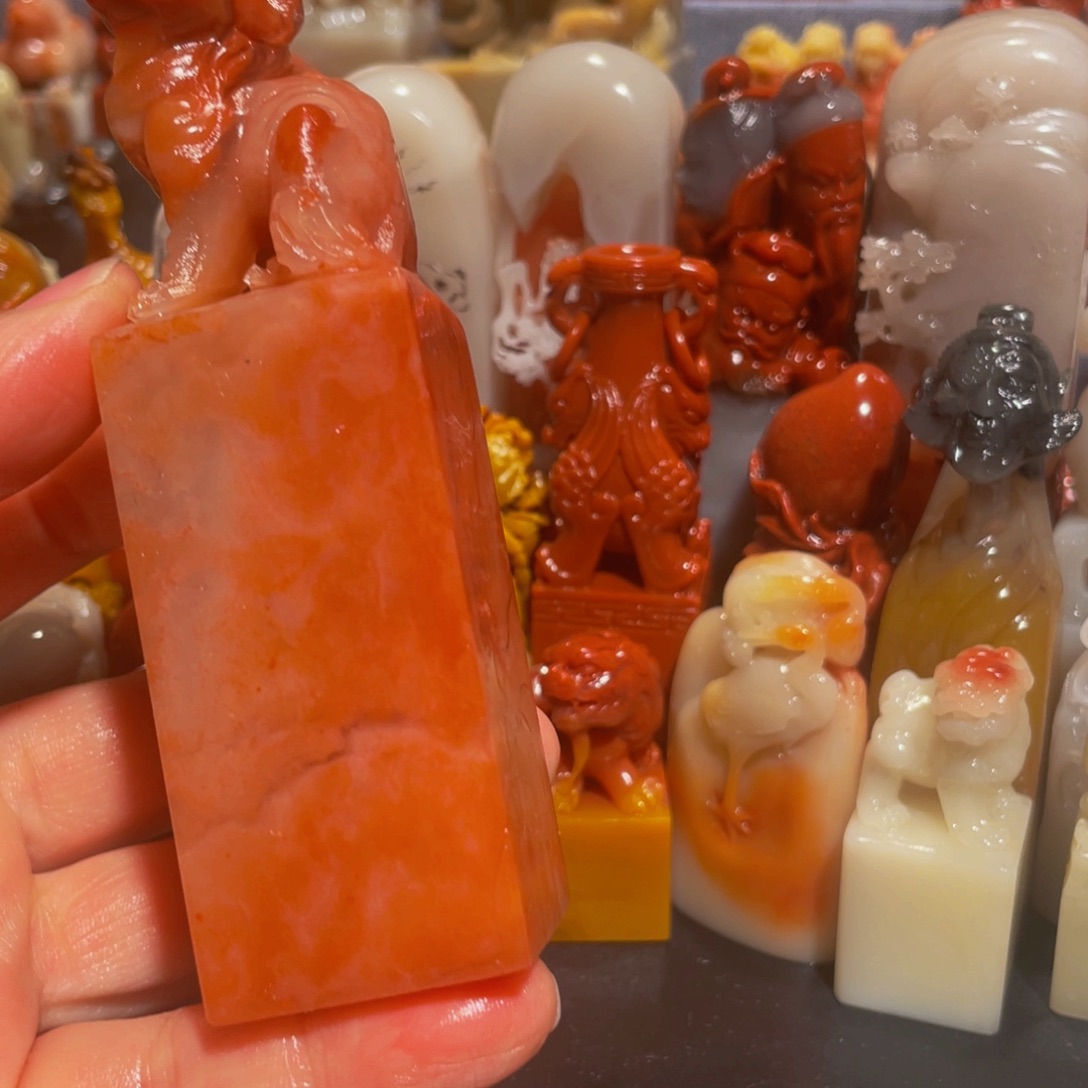 寿山石印石精美寿山