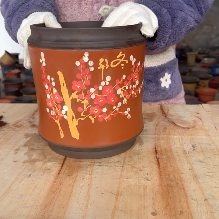 紫砂紫砂花盆破损补发