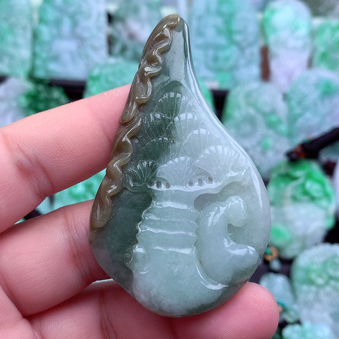 翡翠吊坠(不含链)未镶嵌