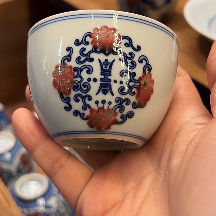 猪*臻玉古坊原矿孔雀石釉里红