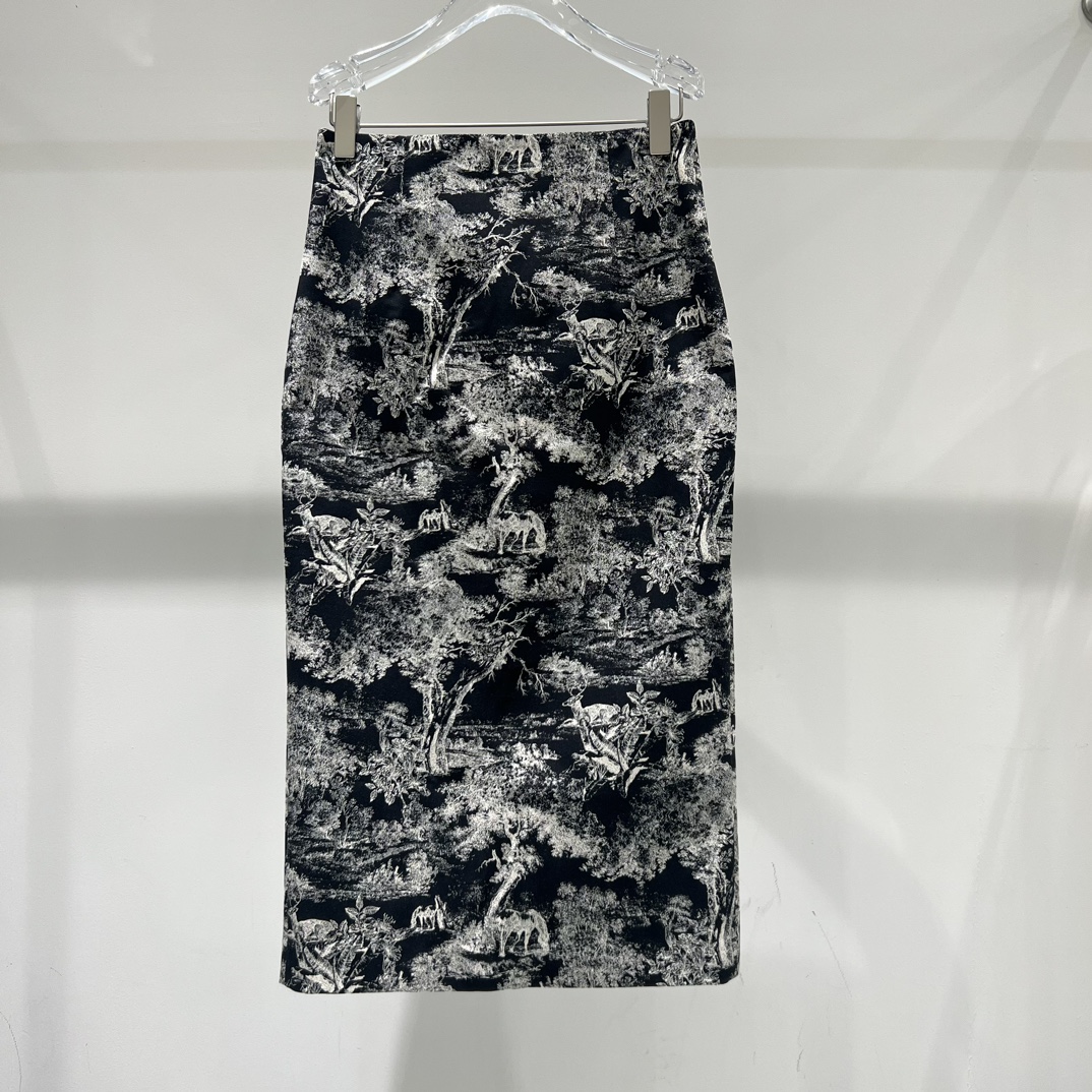 诺商场同款自制2025夏季新品高腰包臀裙半身裙女3599