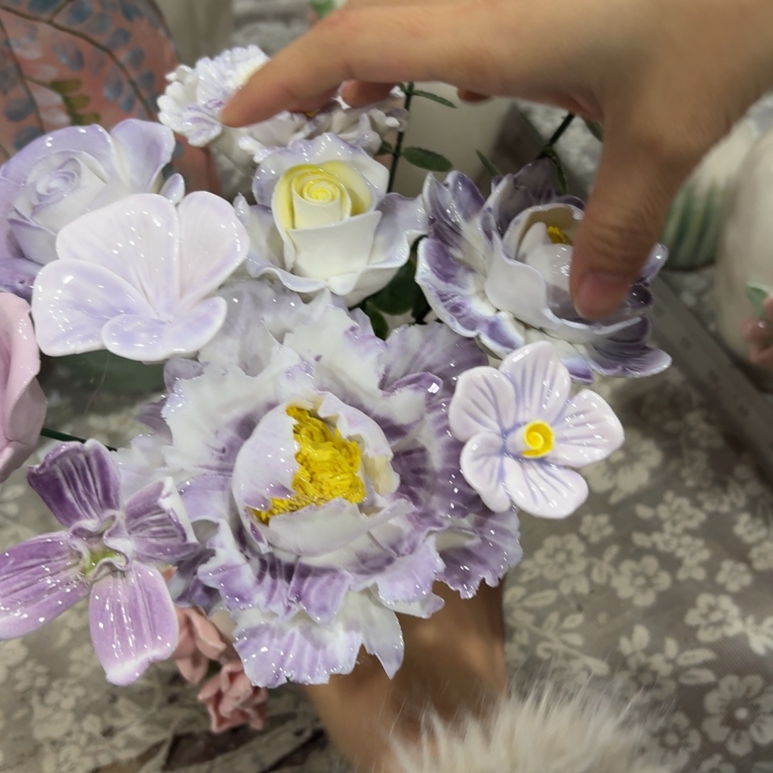 陶瓷花啊20元发货，退款拉黑，2672