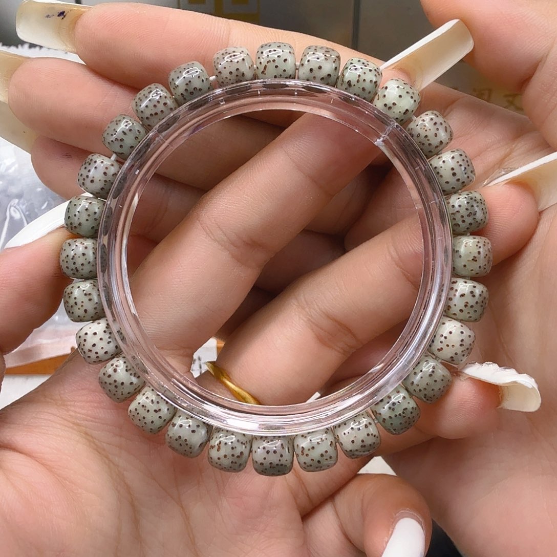 星月菩提手串14殿堂半臂大留白星月菩提87桶单圈