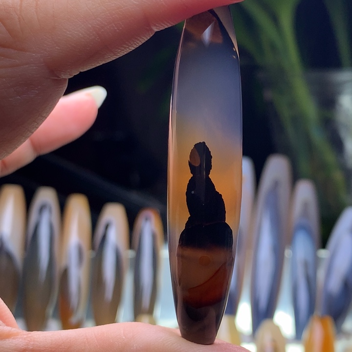 玛瑙/玉髓颈饰未镶嵌13