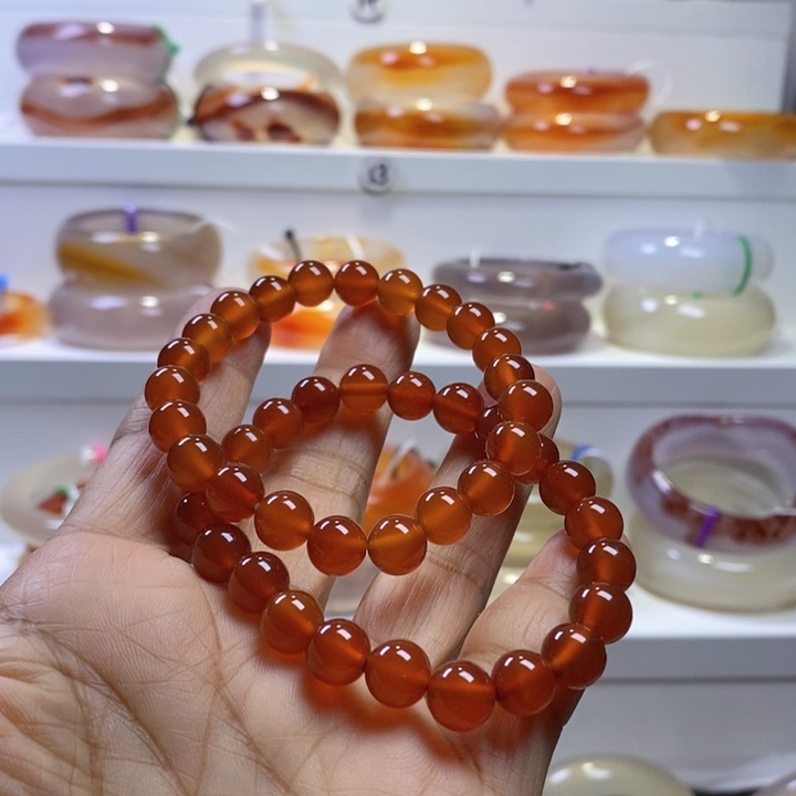 玛瑙/玉髓手链未镶嵌