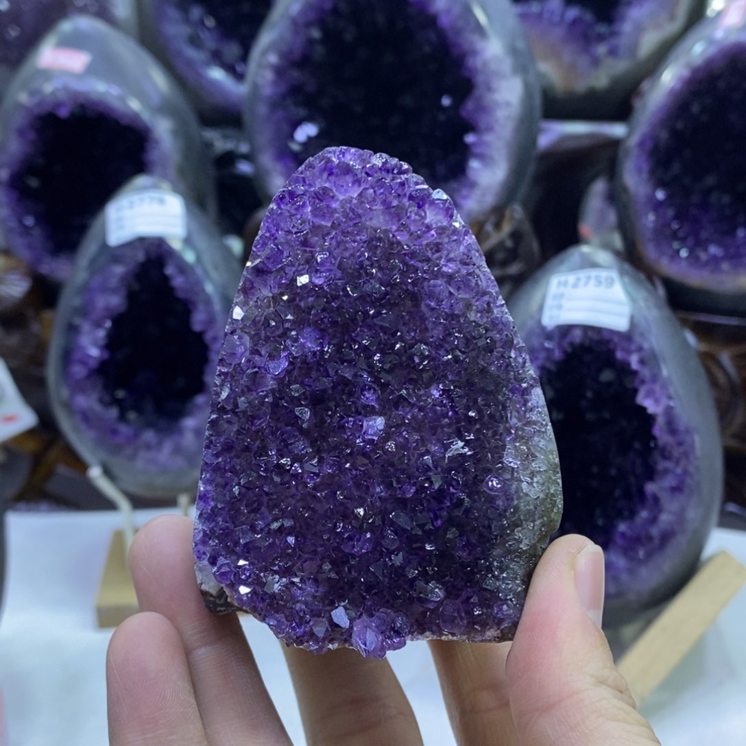 水晶水晶摆件未镶嵌小*萄2787