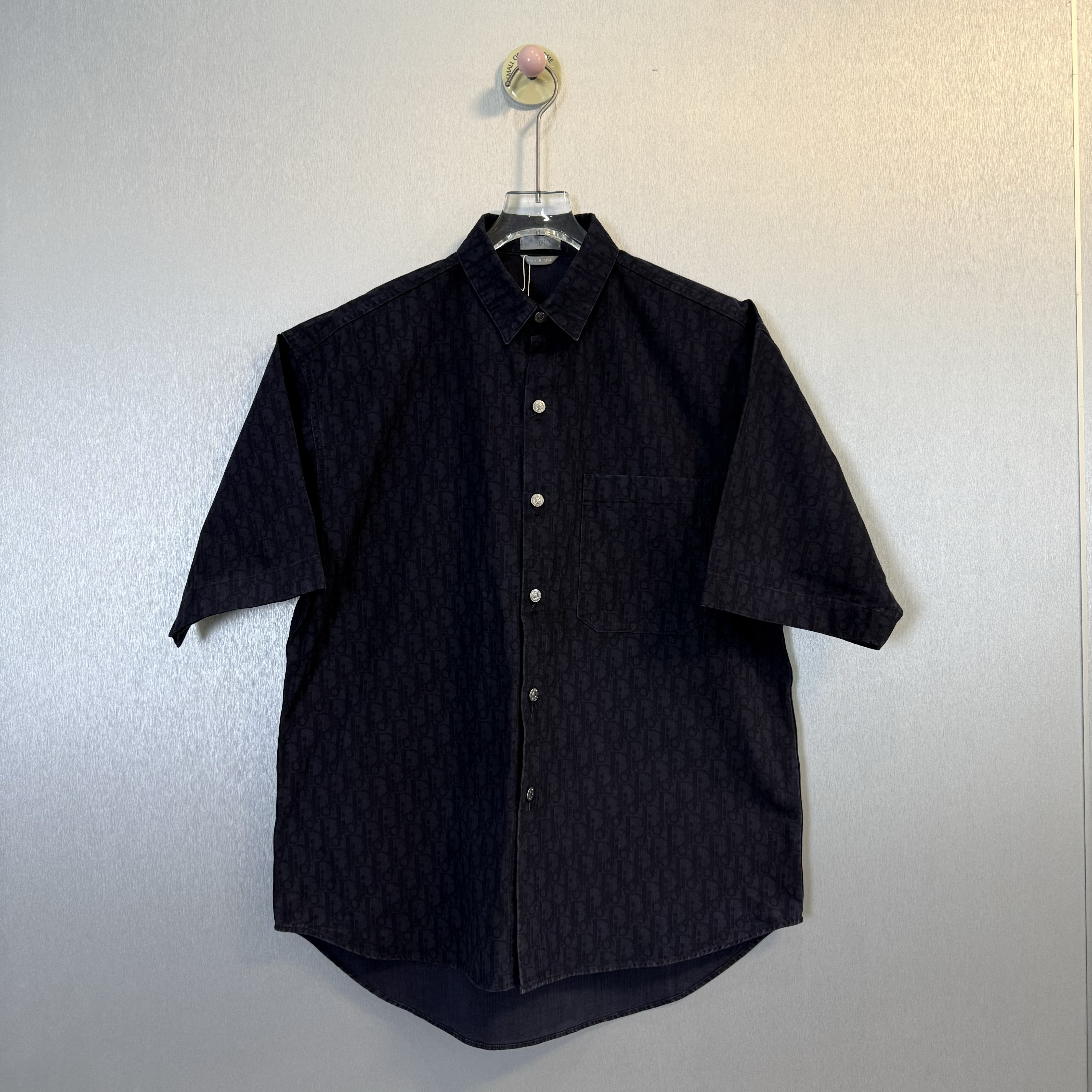 99新 DIOR/迪奥 Logo徽标短袖衬衫41码2531401