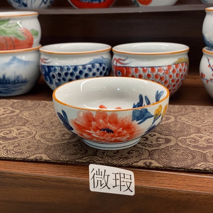 釉下老陶泥手工绘制