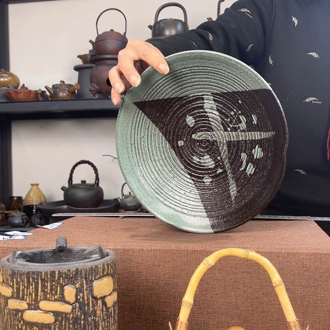 紫泥茶壶紫砂粗陶茶器