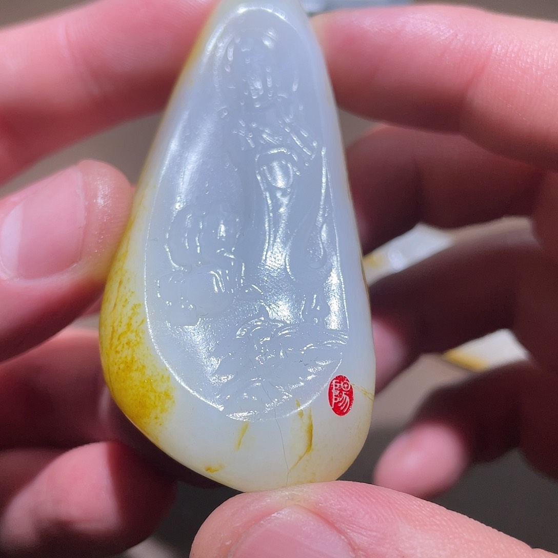 和田玉颈饰未镶嵌Z6