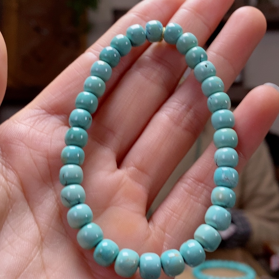 绿松石珠宝奇石未镶嵌