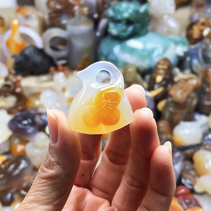 玛瑙/玉髓饰品未镶嵌