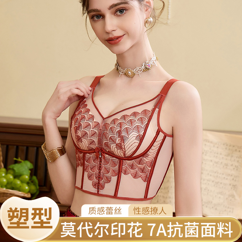 【孔雀马甲673】院线调整塑形文胸小胸聚拢收副乳美背养护欧若风