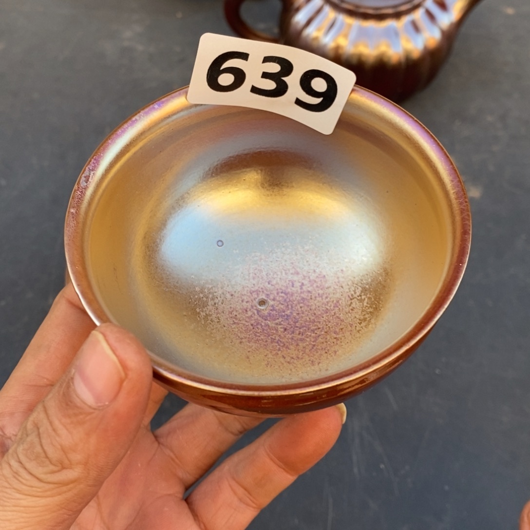 柴烧茶具陶瓷杯子