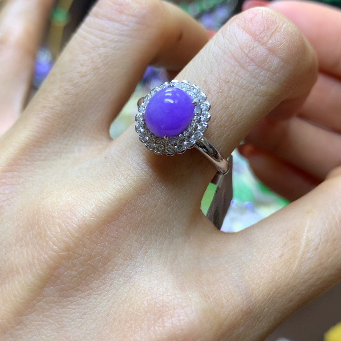 【闪购商品】翡翠颈饰18K金镶嵌翡翠