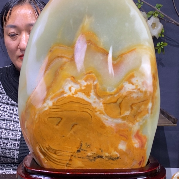 石材精品古青石摆件