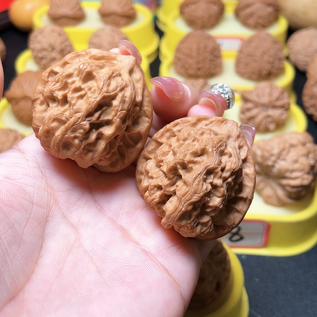 吊坠文玩核桃800号梨木台