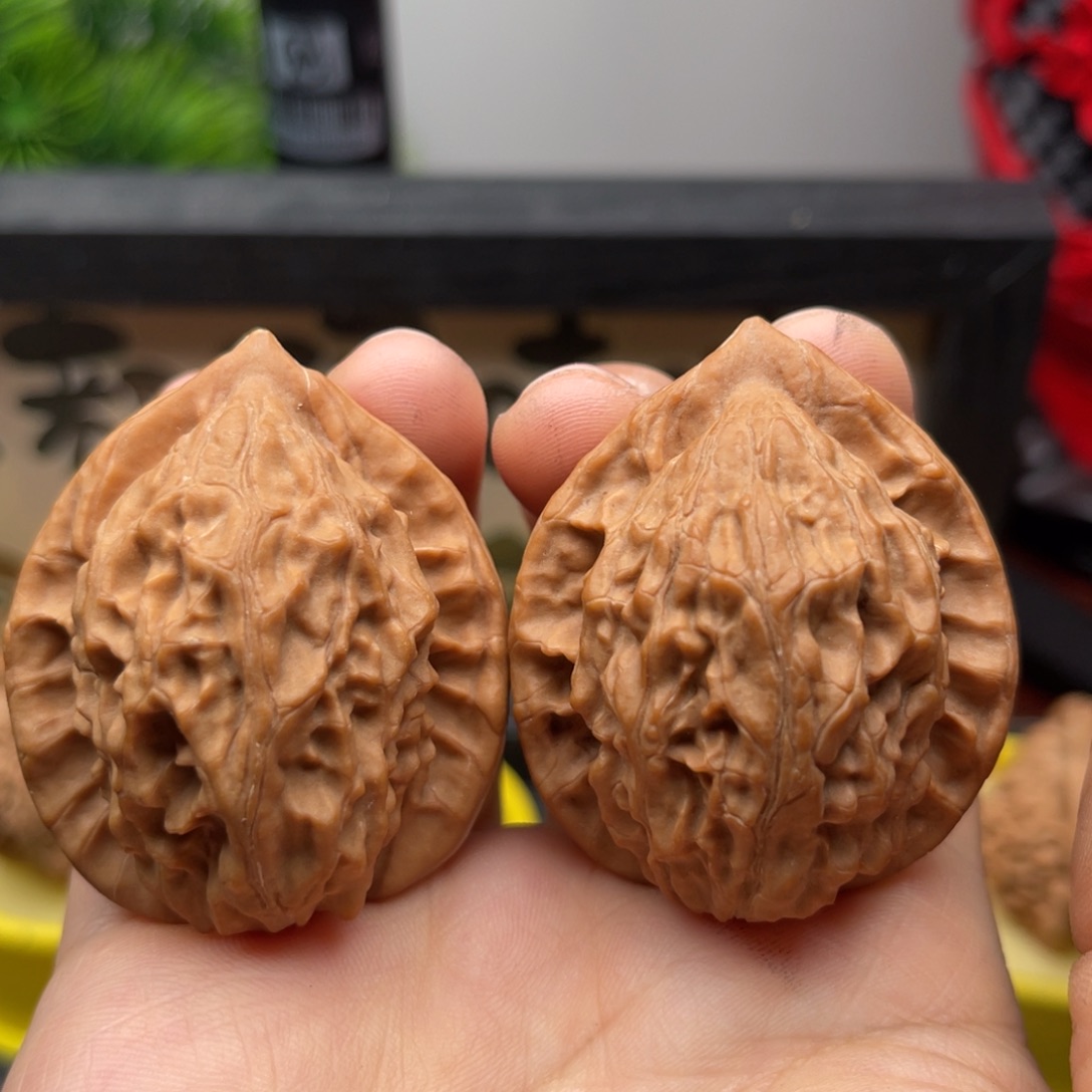 吊坠文玩核桃40大红袍