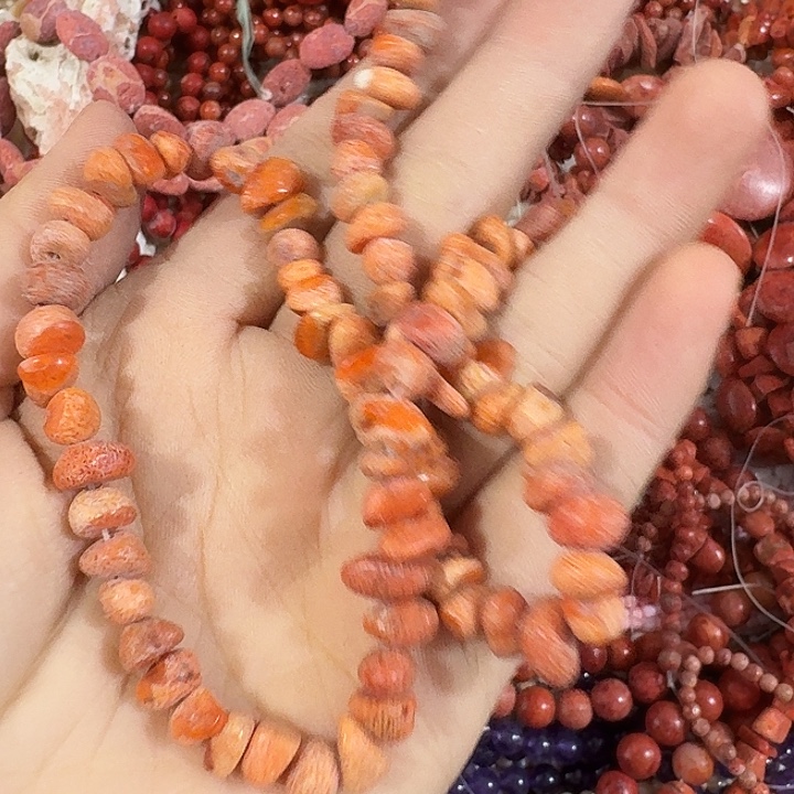 玛瑙/玉髓合金珠宝半成品57号打包