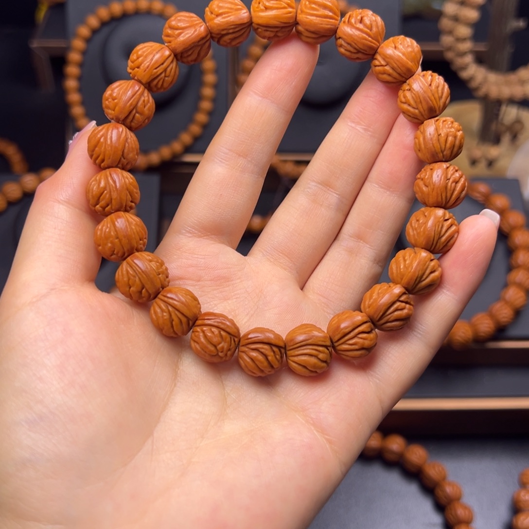 手串桃核火龙纹13手串