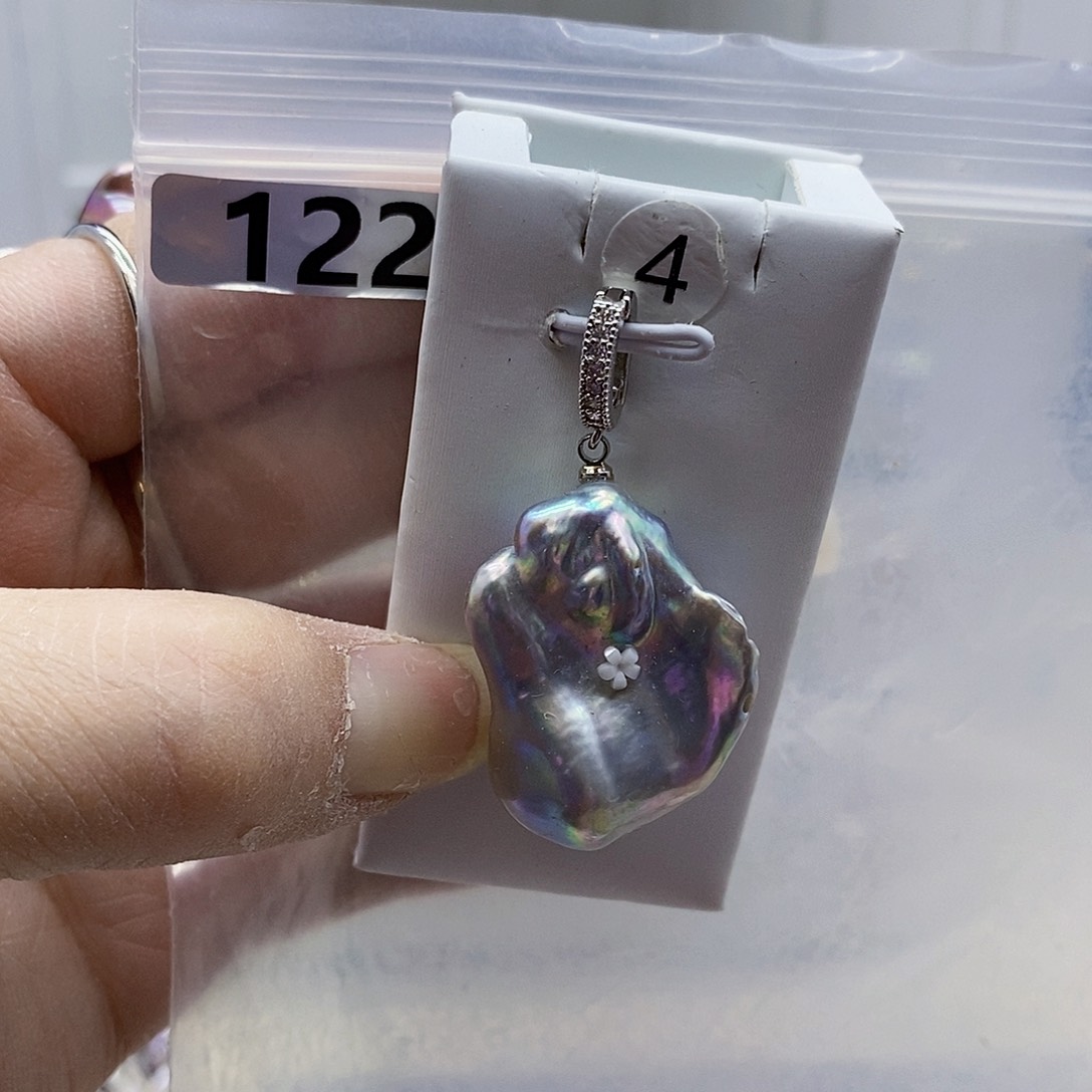 颈饰合金淡水珍珠