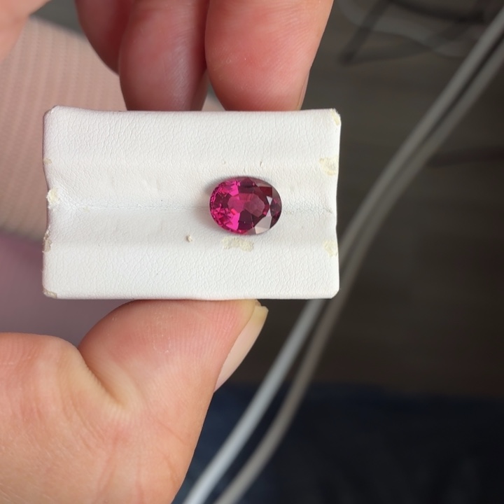 未镶嵌石榴石裸石裸石3.265克拉