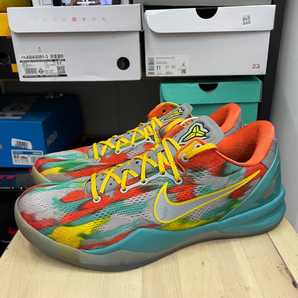 44.5码/科比8 威尼斯/51681/篮球鞋/95新原盒/FQ3548-001