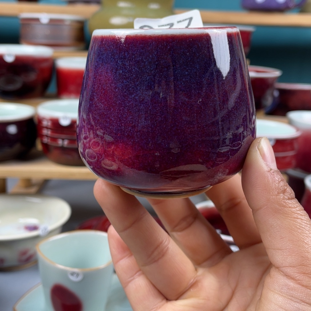 瓷片纯手工制作……微微瑕