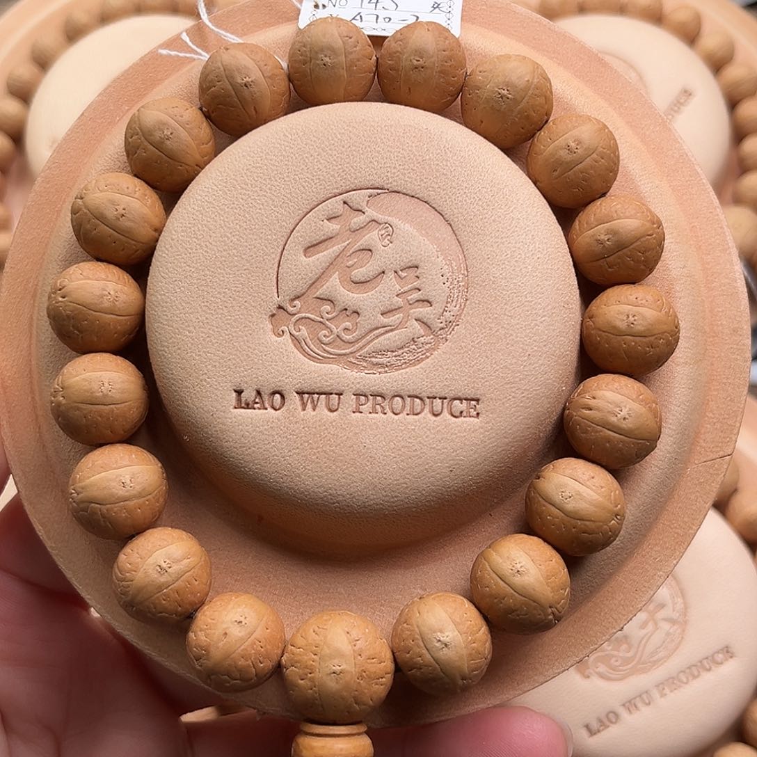 凤眼菩提手串头货14.5mm正圆大眼萌高密度厚皮壳