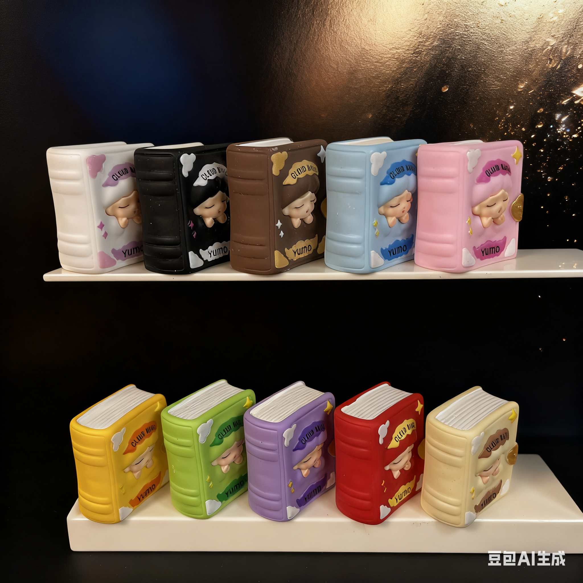 【小元DIY】福利大混无售后新款潮流解压树脂夜光亲子玩具diy摆件