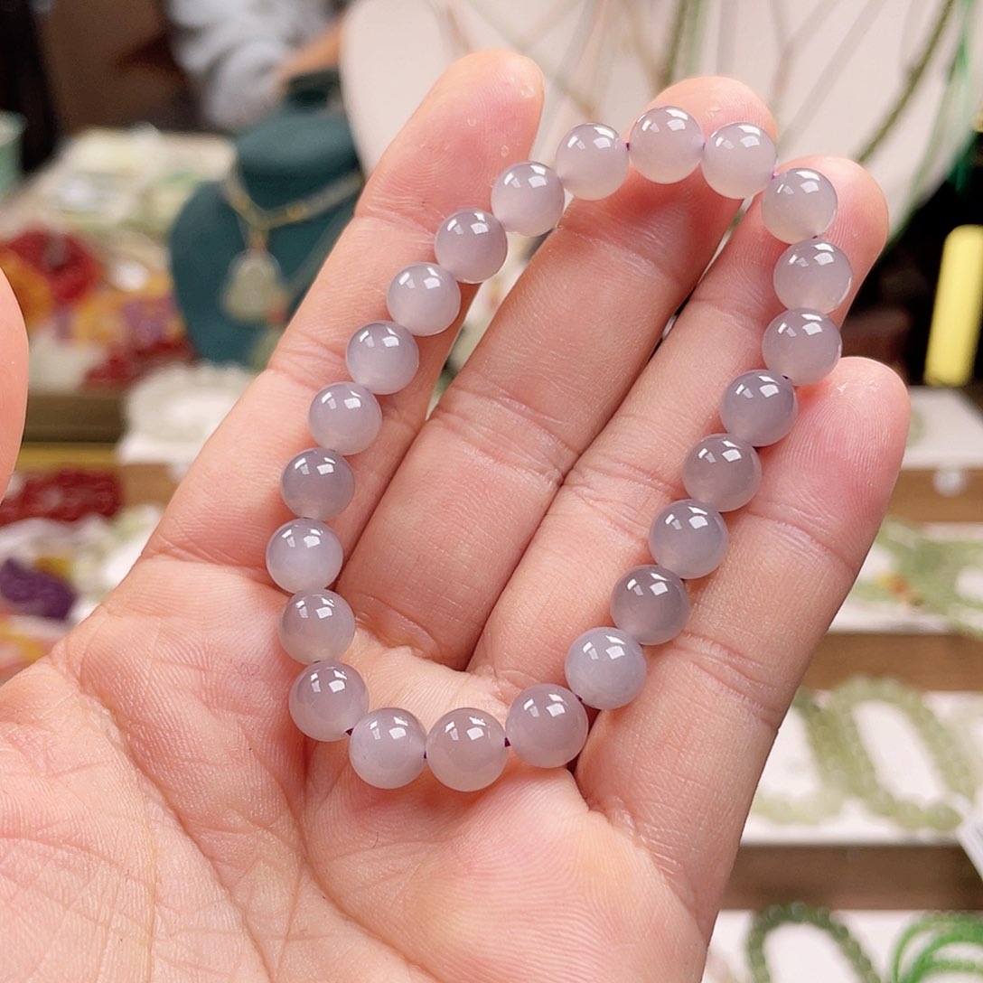 和田玉手串未镶嵌8