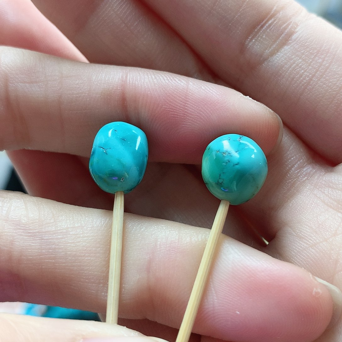 未镶嵌绿松石珠宝奇石